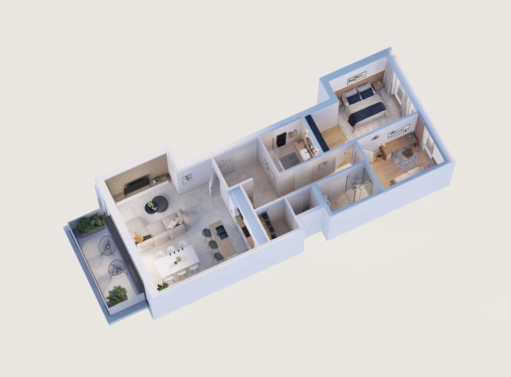 Appartement de haut standing dans la résidence STOCK’L à Woluwe-Saint-Pierre