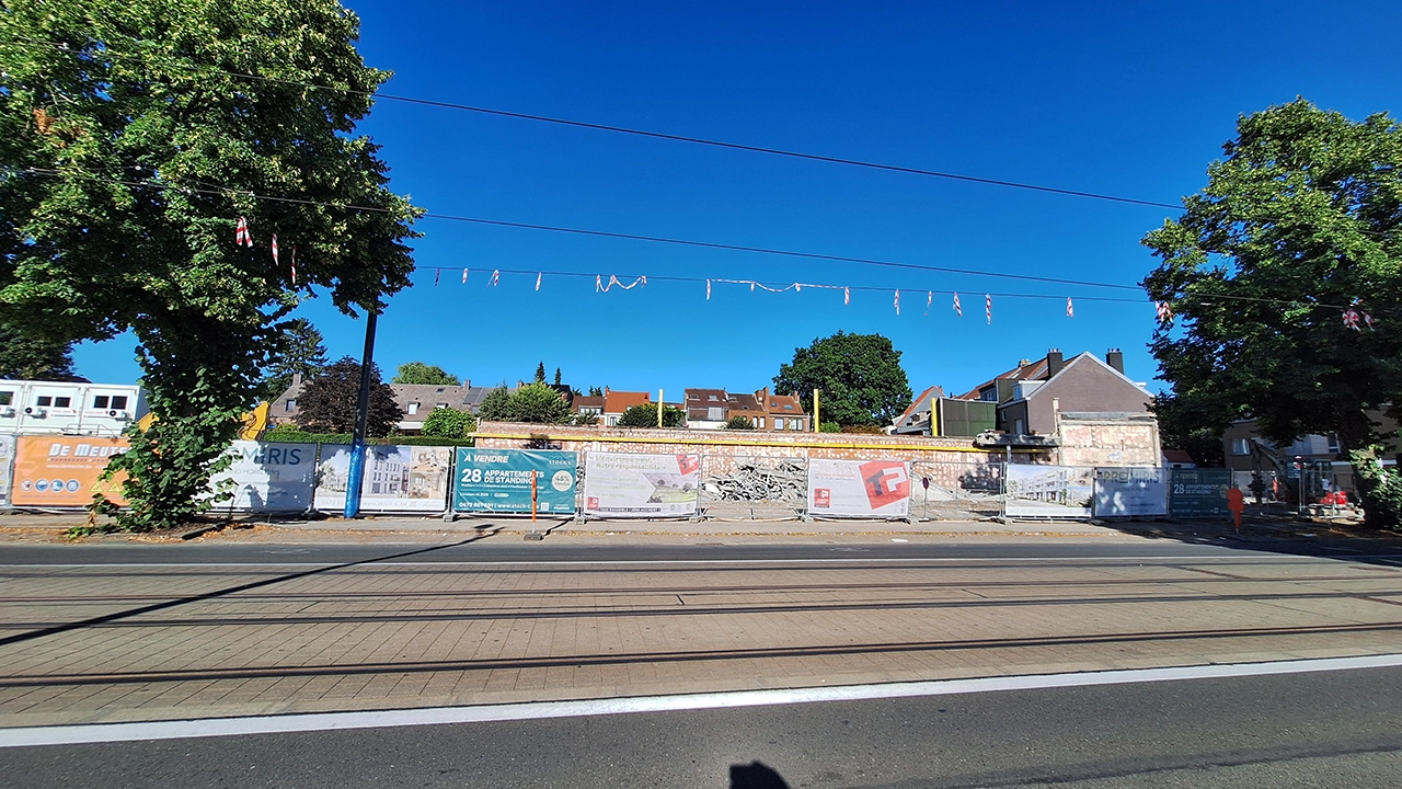 Avancement du chantier Stock-L après la phase de démolition